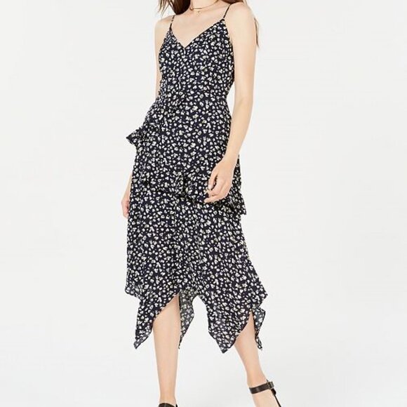TRIXXI SPAGHETTI STRAP ASYMMETRICAL HEM DRESS SZ 5‎ - Picture 1 of 8
